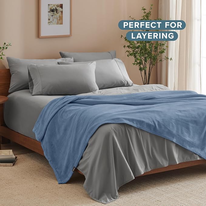 Bare Home Fleece Blanket - Image 8