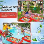 Leitee 4 Pcs Inflatable Ice Serving Bars Buffet Serving Tray Drink Cooler - Image 6