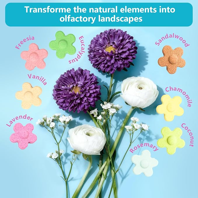 Aromatherapy Shower Steamers, Essential Oils Shower Tablets, Shower Melts - Image 4