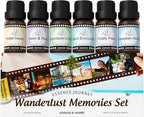 ASAKUKI Hotel Diffuser Oils Set, Hotel Scent Essential Oils by ASAKUKI