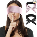 FRESHME 2pcs Satin Blind Eye Sleeping Mask by FRESHME