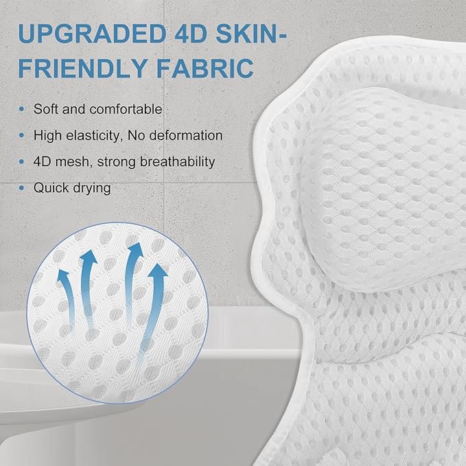 SetSail Bath Pillow, Relaxing Bath Pillows - Image 4