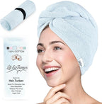 Lili&James 100% Cotton Hair Towel Wrap by LiliJames