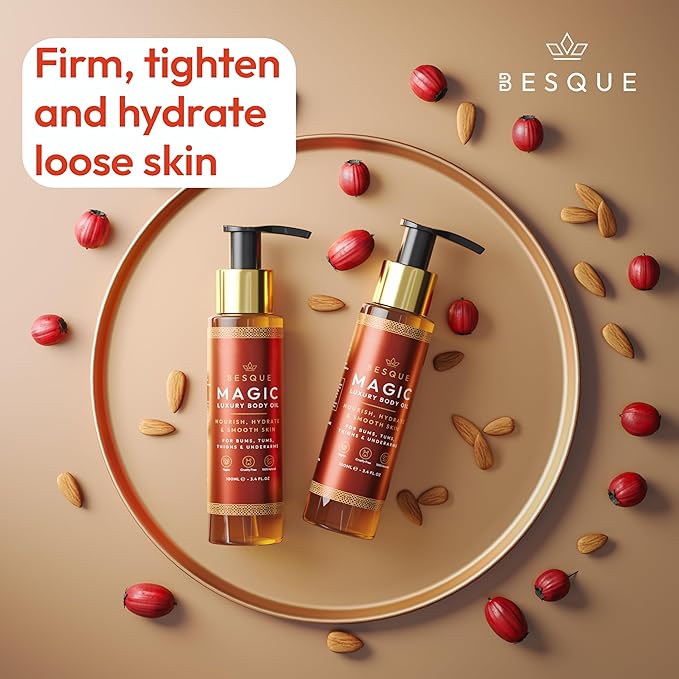 Besque Magic Body Oil, 3.4 FL OZ, After Shower Body Oil - Image 4
