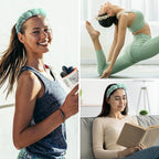 Ztomine Spa Headbands, Terry Cloth Headband Face Wash Headband Combo Pack - Image 4