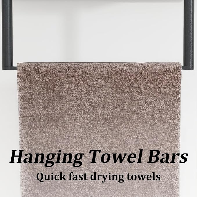 Towel Storage for Bathroom, 3 Tier Towel Rack - Image 4