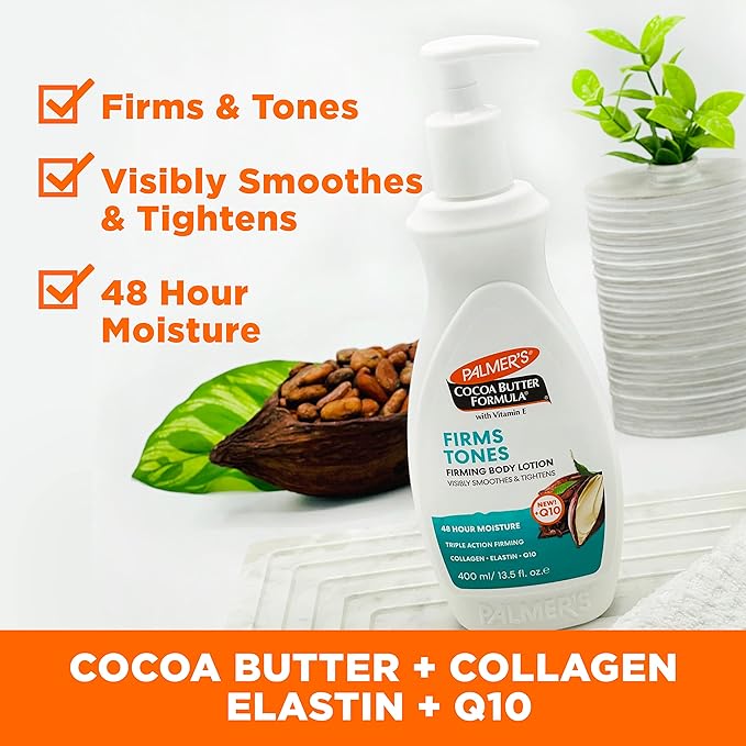 Palmer's Cocoa Butter Formula Skin Firming Body Lotion, Toning & Tightening - Image 3