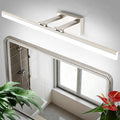 SOLFART Bathroom Lights Over Mirror: 32 Inch Bathroom Vanity Light- Brushed by SOLFART