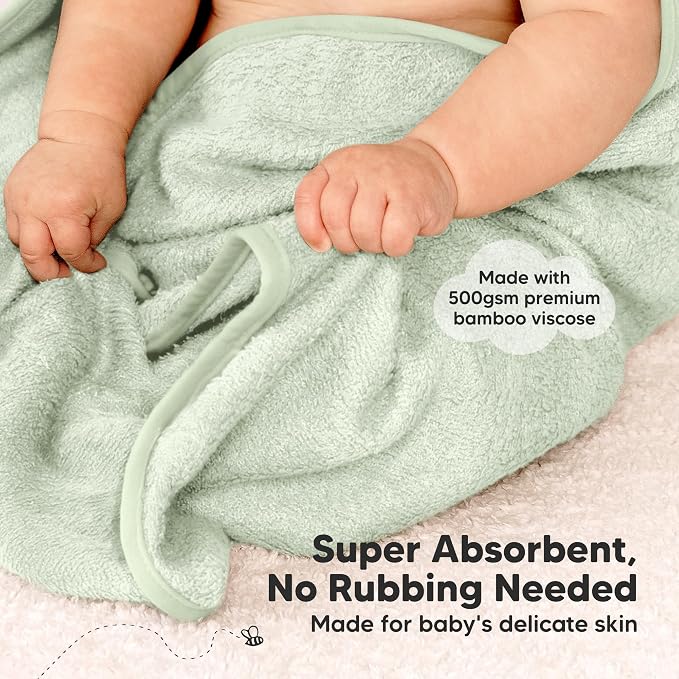 KeaBabies 2-Pack Hooded Baby Towels - Image 4