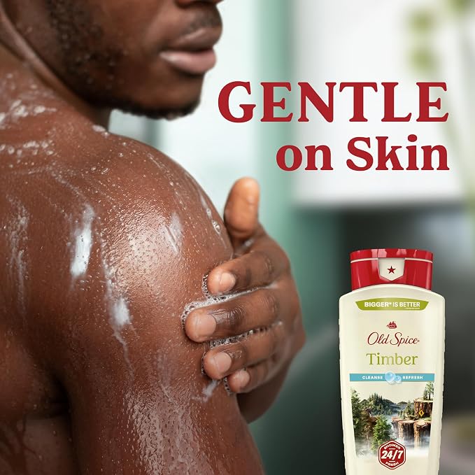 Old Spice Cleansing Body Wash for Men, 24/7 Shower Fresh - Image 5