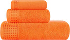 GLAMBURG Ultra Soft 3 Pack Cotton Towel Set, Contains a Bath Towel 28x55 inch by GLAMBURG