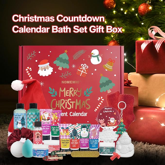 Beauty Advent Calendar 2025 for Adults Women & Teen Girls, 24 Days Bath and - Image 3
