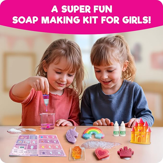 Doctor Jupiter Glow in The Dark Princess Soap Making Kit - Image 2