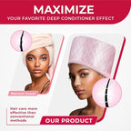 SISWOW Thermal Steamer Cap for Great Deep Conditioning - Image 3