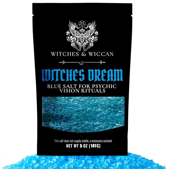 Blue Witch's Dream Sea Salt for Psychic Vision & Astral Travel Rituals – by WitchesandWiccan