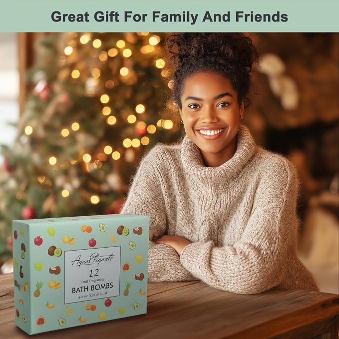 Aqua Elegante Tropical Fruit Bath Fizzies Set - Image 2