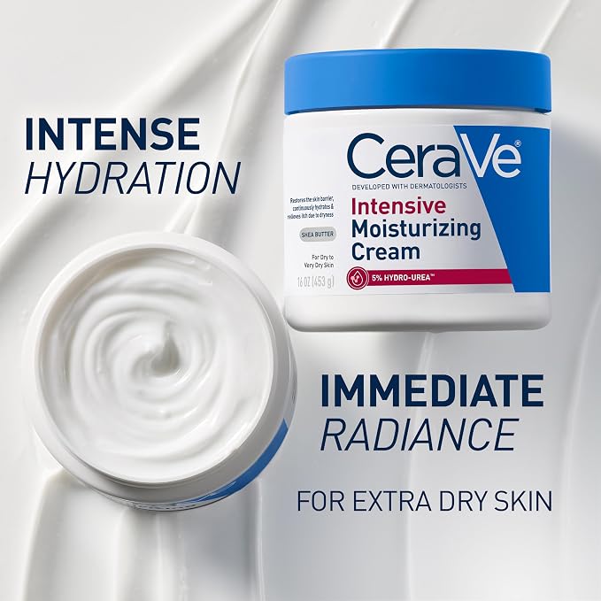 CeraVe Intensive Moisturizing Cream, Body Moisturizer - Image 3