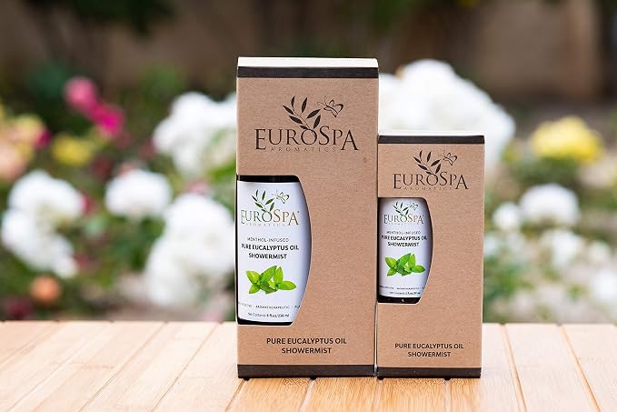 EuroSpa Aromatics Pure Eucalyptus Oil ShowerMist and Steam Room Spray, - Image 2