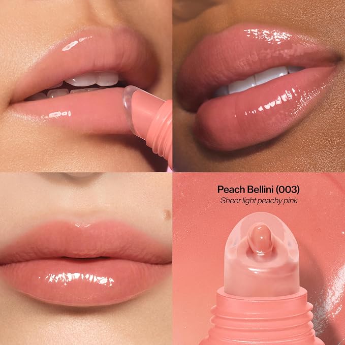 Revlon Glimmer Lip Treat Balm + Mask, Overnight Peptide Lip Treatment, 003 - Image 2
