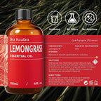 SU JUABA Lemongrass Essential Oil 4 Oz, 100% Pure Natural Aromatherapy Oil - Image 6