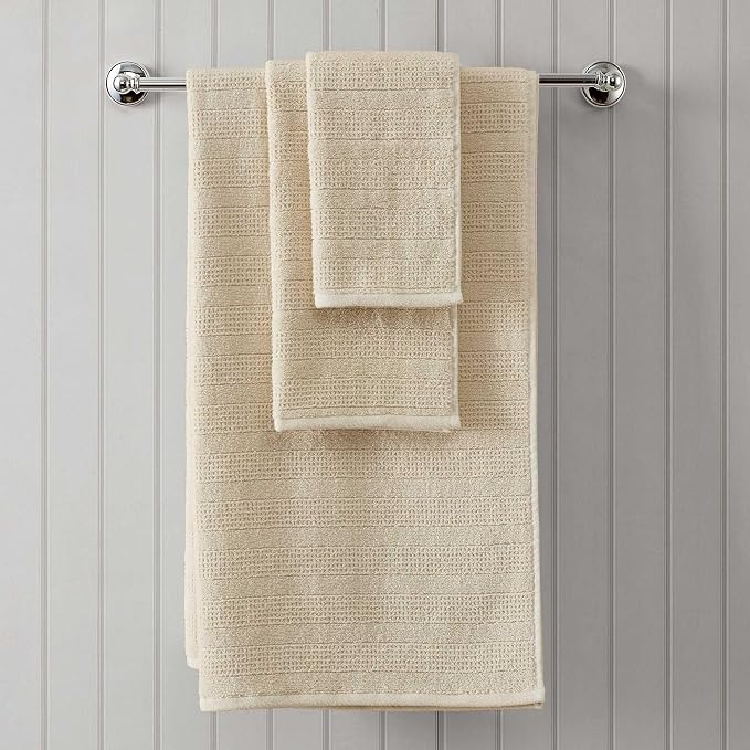 Martha Stewart - Bath Towels, Soft & Absorbent 100% Cotton Towels, Solid 500 GSM - Image 5