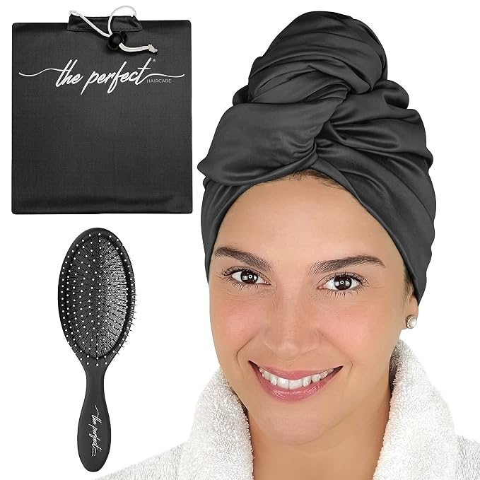 Microfiber Hair Towel Wrap by THEPERFECTHAIRCARE