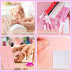 Press On Nail Tool Kit for Nail Business, Nail Prep Application Disposable Kit - Image 4