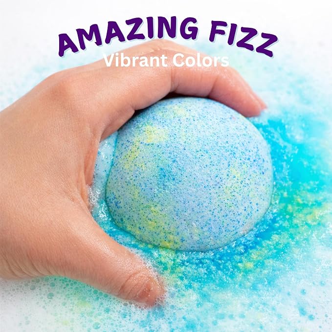 EvolutionUSA 6 Purple Epic Superhero Bath Bombs - Image 7