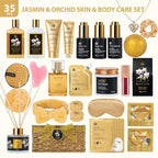 35 Pcs Mothers Day Gifts for Mom, Orchid Spa Gift Basket for Women, Self-Care - Image 2