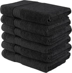 HERCULEAN Large Bath Towels 24 x 50 Pack of 6 | Quick Dry and Highly Absorbent - Image 7