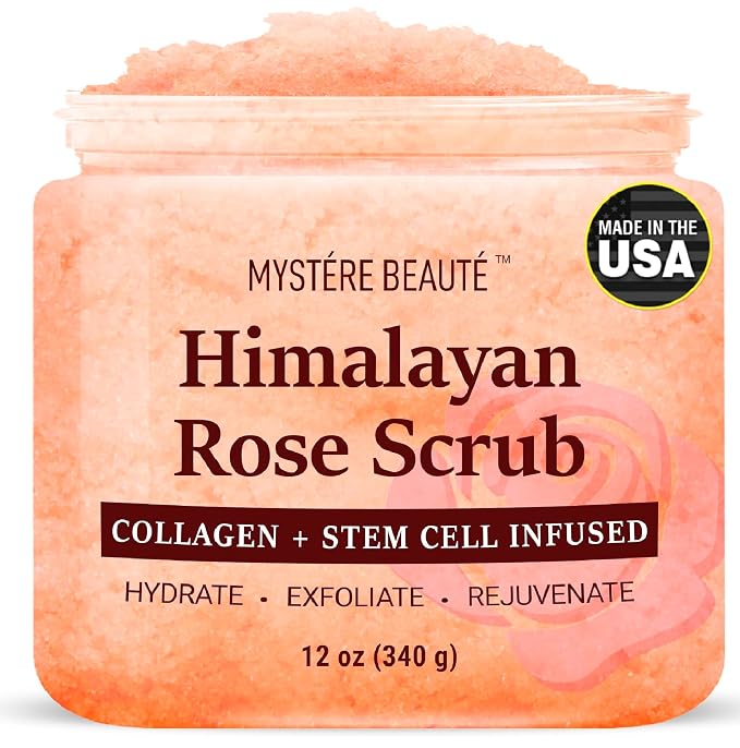 MYSTÉRE BEAUTÉ Himalayan Salt Body Scrub by MystereBeaute