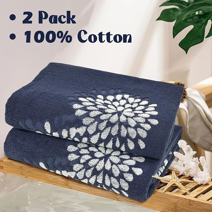 Cute Bath Towels Set of 2 - Image 3