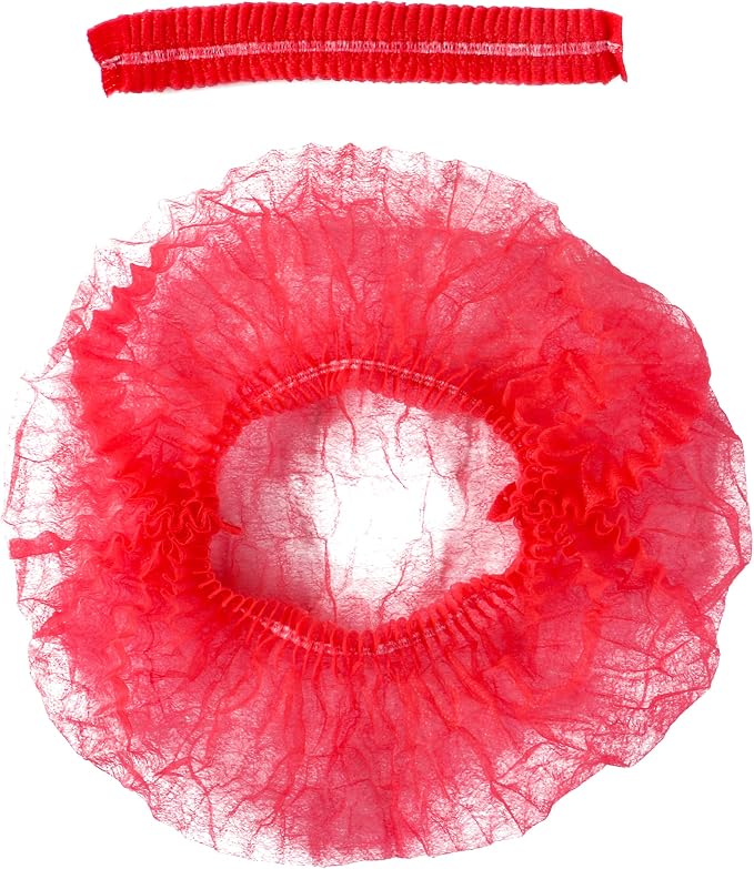 ProtectX Disposable Bouffant Caps Hair Head Cover Nets 21” - Image 5