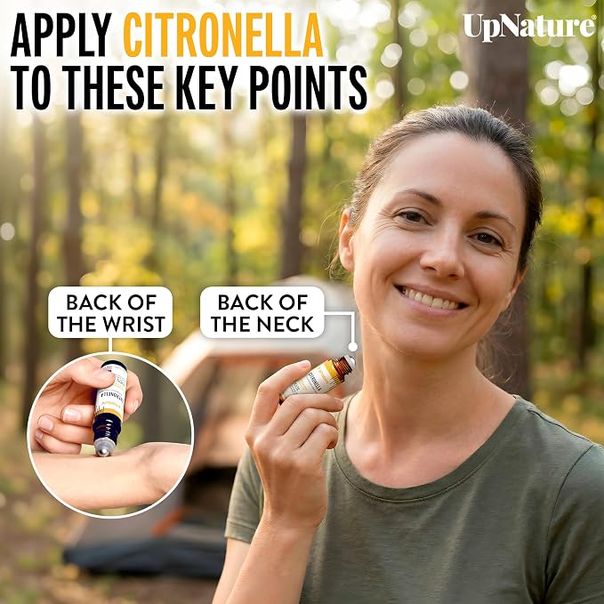 UpNature Citronella Oil Roll On – Camping Essentials - Image 4
