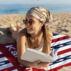 JML Custom Beach Towel with Name, Personalized Microfiber Beach Towel with Name - Image 5