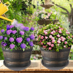 2 Pack of 19 inch Plant Saucer, Large Plant Tray, Heavy Sturdy Plant Drainage - Image 4