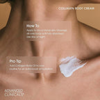 Advanced Clinicals Collagen Cream Body Lotion & Face Moisturizer W/Vitamin E | - Image 7