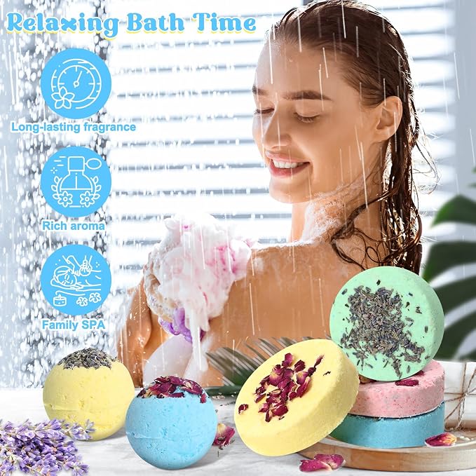 JUYRLE Bath Bomb Making Kit- 49Pcs DIY Bath Bomb Kit - Image 3
