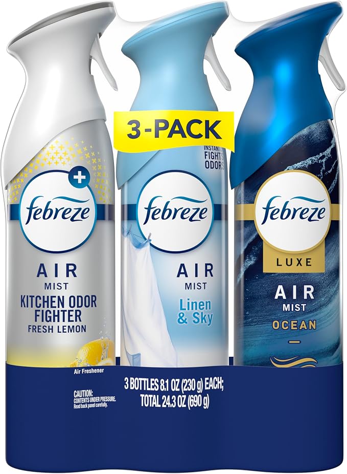 Febreze Air Mist, Air Freshener Spray, Odor Fighting Room Spray, Deodorizer - Image 10