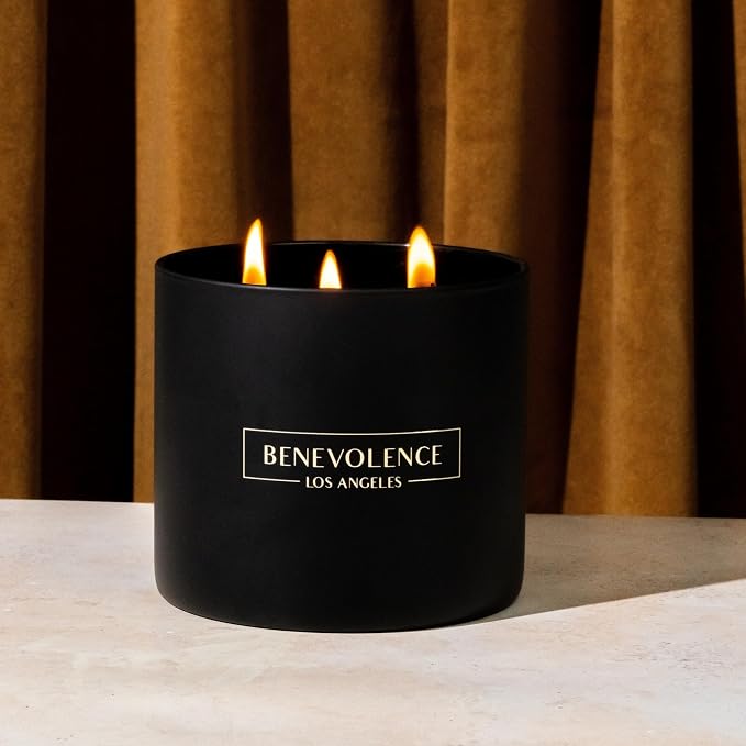 Benevolence LA 3 Wick Candle, 45 Hour Burn - Image 7