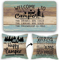 Welcome to Our Camper Soft Diatom Mud Absorbent Bath Rug 17'x30', Reversible by FLDAS