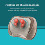 Homedics 3D Full Body Shiatsu & Vibration Massage and Heat Pillow - Image 4