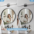 Modern Bathroom Vanity Light 32 inch, Dimmable 5CCT Led Bathroom Light Fixture - Image 7