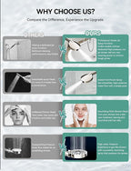 Magichome Shower Head with Handheld, High Pressure 10-Spd Detachable Chrome - Image 7