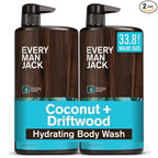 Every Man Jack Coconut + Driftwood Mens Body Wash by EveryManJack