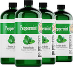 Natures-Star Peppermint Essential Oil, 4 Pack 16oz Each, 64oz Bulk, Therapeutic by Natures-Star