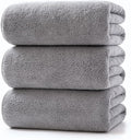 Lumimi Towels 3 Piece Very Soft Microfiber Bath Towel Set Super Absorbent Light by Lumimi