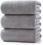 Lumimi Towels 3 Piece Very Soft Microfiber Bath Towel Set Super Absorbent Light by Lumimi