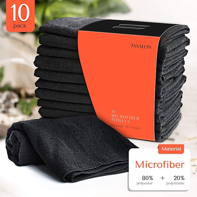 TASALON Microfiber Hair Towel for Salon - Image 2