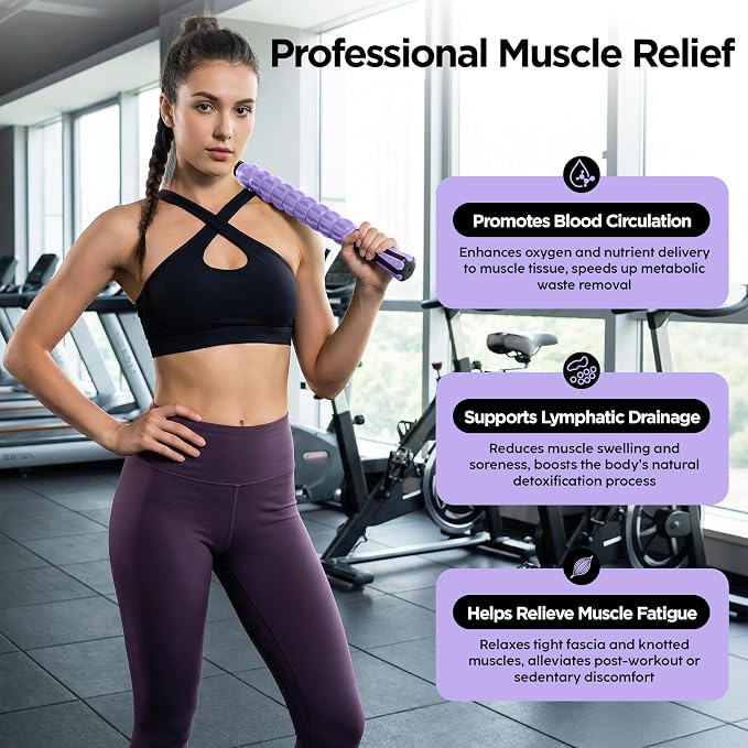 Muscle Roller & Massage Roller Stick - Image 6